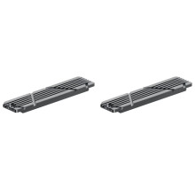 2X für PS5 Slim/Pro SSD-Kühlkörper mit Wärmeleitpads, Solid-State-Drive-Kühler, SSD-Kühlungsmontagesatz für 2280 M.2 NVMe SSD