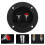5Pcs Versatile Speaker Terminal Interface Durable Plastic Metal Black 8