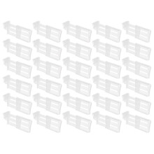 30 Clips de Séparation pour Réfrigérateur, Séparateurs Extensibles pour Porte de Réfrigérateur, Organisateur de Cuisine