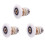 3X Shower Sliding Door Roller Runner Wheel 27mm Wheel Diameter 1