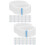 40Rouleaux Non Pour Extensions De Cils Sensible 6