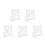 5Pcs Transparent Battery Terminal Protector Kit for Car Cable Ends 3