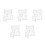 5Pcs Transparent Battery Terminal Protector Kit for Car Cable Ends 4