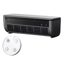 Wandmontierter Luftkühler-Ventilator, Schnelle Kühlung, Blattlose -Klimaanlage, Kabelloser, Leiser Elektrischer Ventilator mit Fernbedienung A
