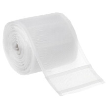 16.4 Yards(15m) White Nylon Pleated Curtain Tape for Delicate Home Decor Styles