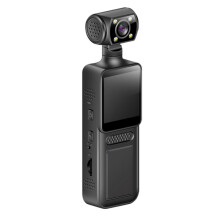 Cámara Deportiva Profesional de Bolsillo HD WIFI con Lente Giratoria de 180, Grabadora Portátil para Ciclismo Al Aire Libre con Control Remoto y