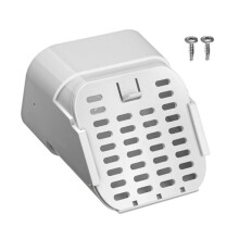 Conector de Bajante de Canalón Tipo A de 3" X 4", Filtro de Salida y Protector de Hojas para la Parte Inferior de los Bajantes