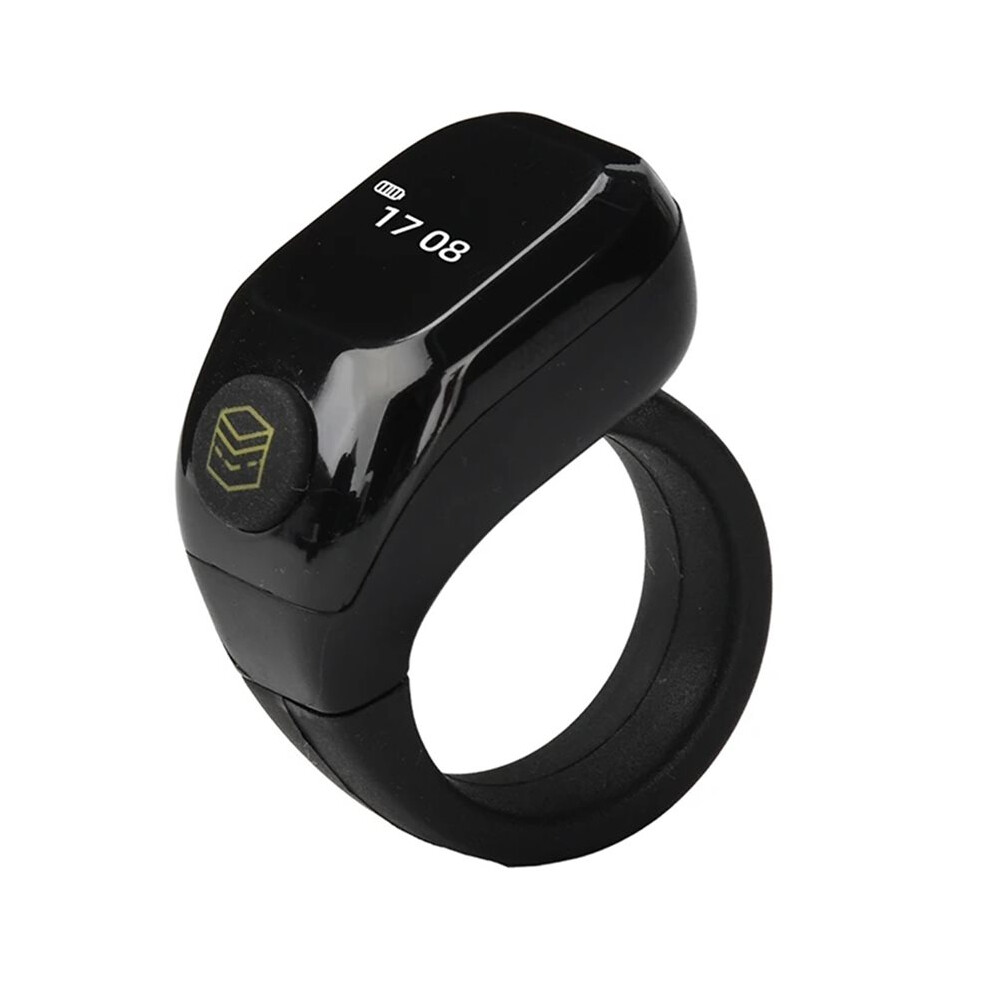 3In1 Ring Counter With Oled Display,Interchangeable Shaft Electronic Tasbih Counter,For Prayer Black 6031947241540