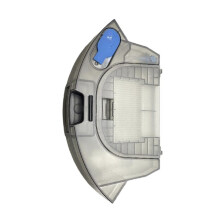 Cubo de Polvo y Depósito de Agua 2 en 1 para Aspiradora Robot para A12 Pro V9 Pro V9. Piezas de Repuesto. Conjunto de Depósito de Polvo y