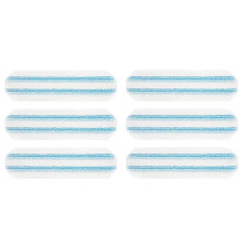 Replacement Rags for Vileda H2prO Flat Mop System ,Removes 99% of BacteriaWashable Reusable Microfiber Mop Pad Rags