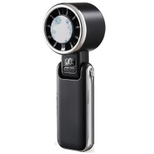 Portable Handheld Fan with Ice Cooling - 5 Gear High Speed Personal Turbo Fan Rechargeable,Fans for Travel