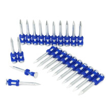 19mm Plastic Collated Concrete Pins, 1000PCS Box, Galvanized Concrete Nails for Cordless Concrete Nailers