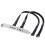USB 3.2 20Pin Type-E IDC Front Panel Header Extension Cable with PCIE Bracket 20Gbps Type E Male to USB C Female Cable 1