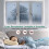 Adjustable Magnetic Window Mosquito Net 130 x 150 cm White Frame for Easy Installation and Use 4