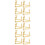 12Pièces Accordeurs Violon Métal Installation Simple Et Rapide 7