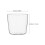 2Pièces Couvercle Verre Pour Carafe Usage Maison 2