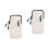 2Pcs Grey Elastic Arm Bands for Phone with Storage Pouch 3