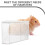 Transparenter Hamster Sand- Und Badebehälter Aus Robustem ABS 6