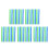 60Pcs Flat Silicone Bento Straps Lunch Box Rubber Bands Assorted 4
