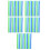 60Pcs Flat Silicone Bento Straps Lunch Box Rubber Bands Assorted 7