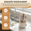 360 Rotation Silverware Organizer for Kitchen Counter,Utensil Holder Box Silverware Box Holder for Party 4