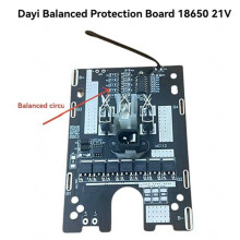 Opbergdoos voor Dartek A3 18650 20-Kernbatterijen met 7MOS 3-Legering Equalizer Circuitbeveiligingsprintplaat
