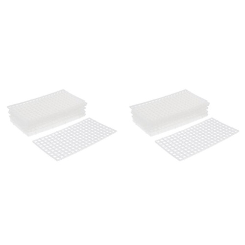 20 Pcs Aquarium Fish Tank Isolation Plate Divider Filter Patition Board Net Plastic Separation Divider Board
