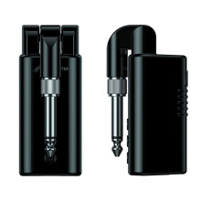 UHF Wireless Guitar System, Audio Transmitter Receiver Rechargeable Wireless System for Electric Guitar