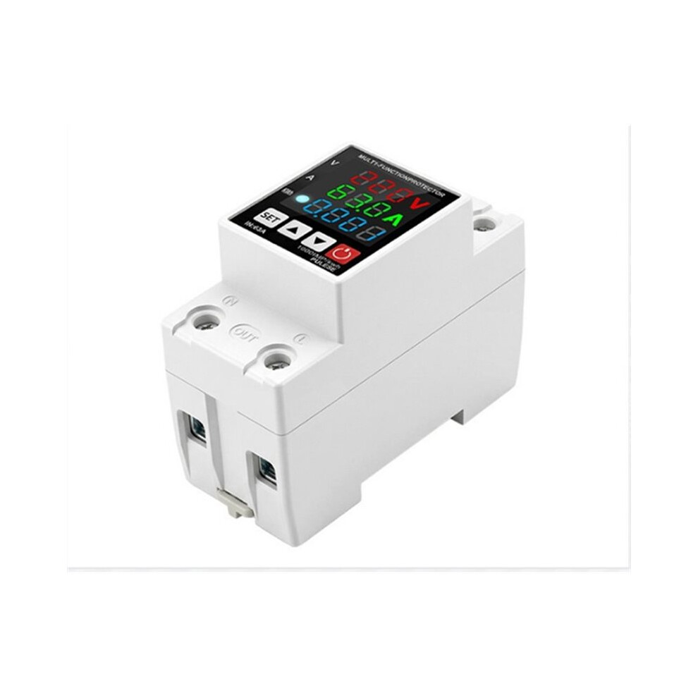 Voltage Current Power Meter Ac 110V 220V 63A Voltmeter Ammeter Frequency Indicator Lcd Digital Display Detector 6032845720397
