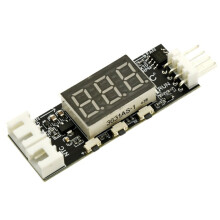 12V 4-Wire PWM Fan Controller - Temperature-Controlled Speed Regulator with Digital Display & 3A /Off