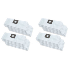 24 Pack Vacuum Bags for Shop-Vac 9066800 2-2.5 Gallon Type B and QAM70 Vacuum, Premium Disposable Filter Paper Bags