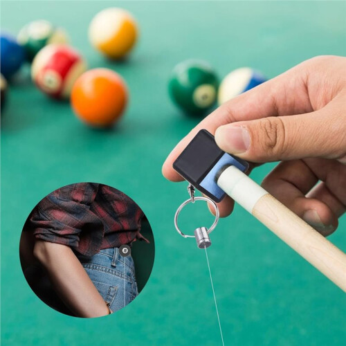 Porta-Giz Retrátil para Bilhar e Sinuca (2 Peças)