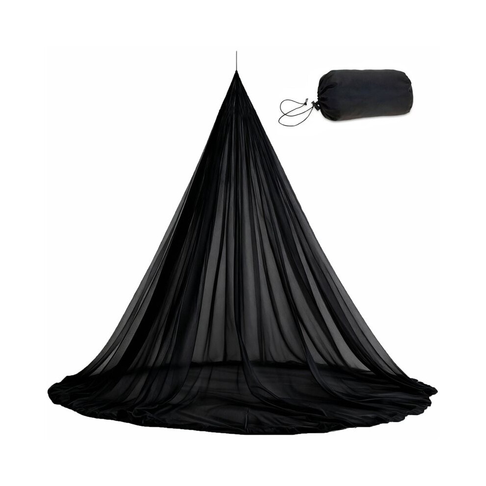 Saudism Travel Outdoor Mosquitoes Netting Camping Culicid Tent Polyester Texture For Picnics, Hiking, And For Sun Shading, 1Pc A