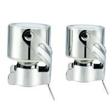 2Pcs Wine Stopper & Champagne Stopper Preserves Bubbles & Taste-Leak Proof Reusable for Wine Cava and Sparkling Water