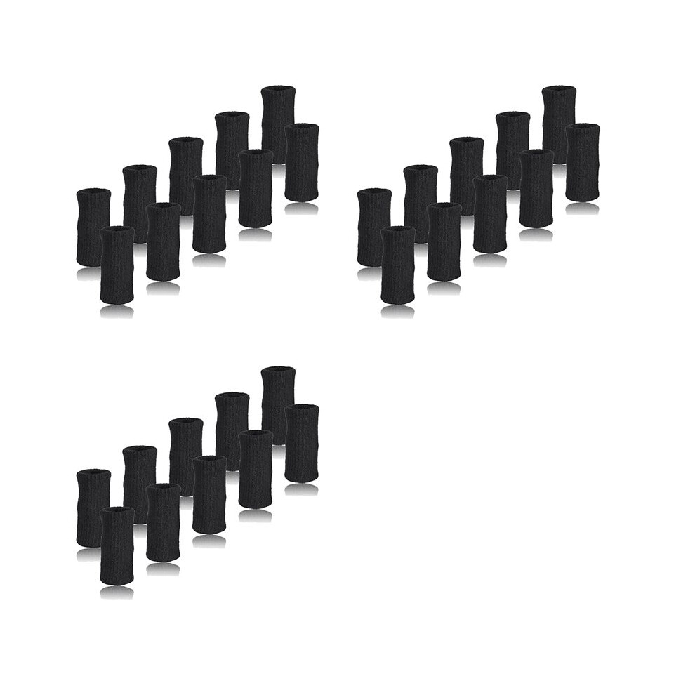 30Pcs Finger Brace Splint Sleeve Thumb Support Protector Elastic Breathable Stabilizers For Basketball 6033420971531
