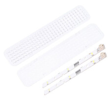 2 Par DC12V 2W LED-Ljusremsa för Ronshen Frys/Kylskåp - 1629348 Kompatibel med E349766 MDDZ-162A