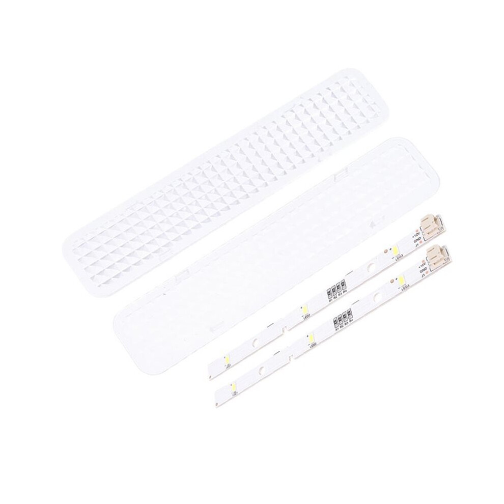 2Pair Dc12v 2W Led Strip Bar For Ronshen Freezer Refrigerator - 1629348 Compatible With E349766 Mddz-162A Light 4713377845995