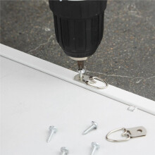 Picture Hanging Kit, 100 Feet Braided Hanging Wire, 20x D Ring Picture Hangers and 20x Crimping Loop Sleeve