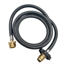 Tubo Adattatore per Propano da 1,8 M (6 Piedi) con Convertitore da 0,45 Kg (1 Libbra) A 9 Kg (20 Libbre) per Fornelli da Campeggio, Barbecue e Cucina