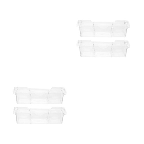 4Pcs Kitchen Oil Collection Tray Plastic Grease Drip Pan for Home Use 2