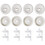 1 Set Exact Replacement Dishwasher Dishrack Rollers and Studs - Lower Rack Wheel Kit for GE,  WD35X21038 300 1