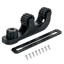 Kayak Paddle Holder with 9-Inch Extension Rail Base Save Kayak Track Space Kayak Track Mount for Kayak Fishing, Canoe
