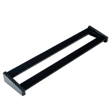 Electric Guitar Effects Pedal Board Universal Aluminum Alloy Stand for Organiz Storing Effects Pedals Carbon Fiber Color