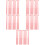 50Pcs Red Plastic Lantern Sticks Compact Poles for Lantern Making 6