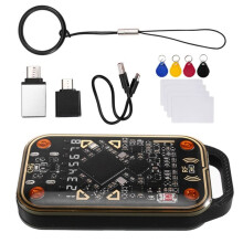 Chameleon Ultra V3.0 RFID Card Emulator 125K 13.56Mhz ID IC Tag Copyer NFC Read Writer+8PCS UID CUID Keychain Card