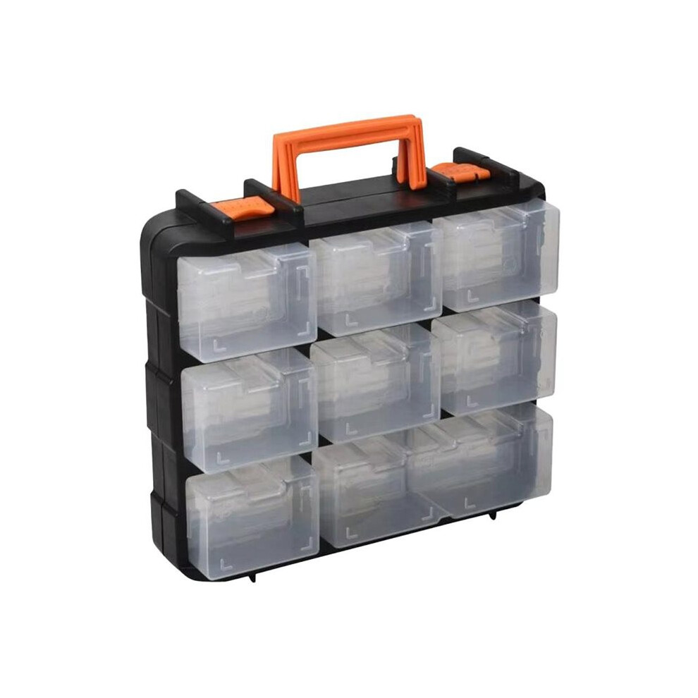 16-Compartment Detachable Tool Organizer Box Ideal For Screws, Nuts, Bolts, And Small Items 6033664850630