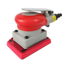 Pneumatic Sander for 75x100mm Sandpaper Square Sanding Machine, Air Orbital Sander for Wood, Metal, Furniture,Car Body