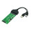 Placa Adaptadora  para SSD M.2 NGFF com Cabo  USB 3.0. Compatível com SSDs M.2 NGFF. 1