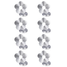 8 Pcs Magnetic Weights for Tablecloths, Flower Shaped Windproof Magnetic Weights for Outdoor Curtains