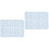2Pièces Coussin Change Bébé Réutilisable Respirant 4